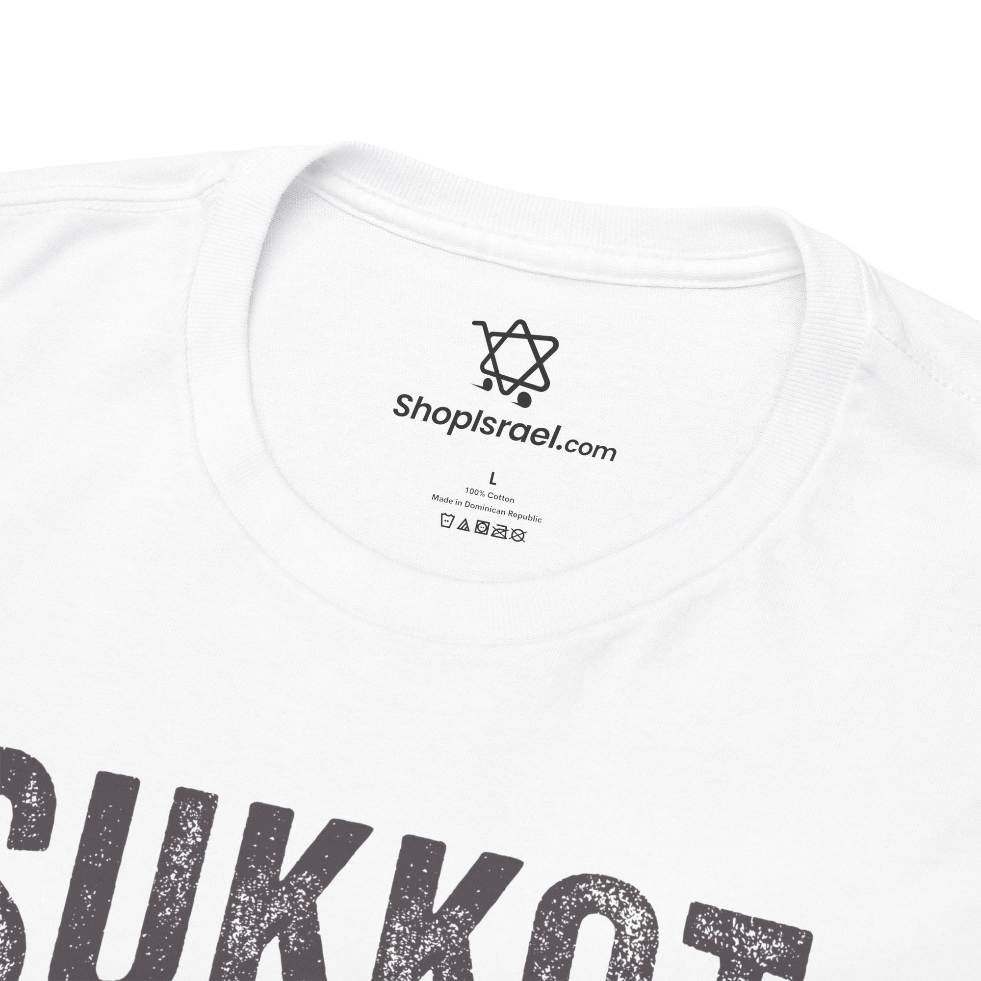 Sukkot In Tents T-Shirt - Shop Israel