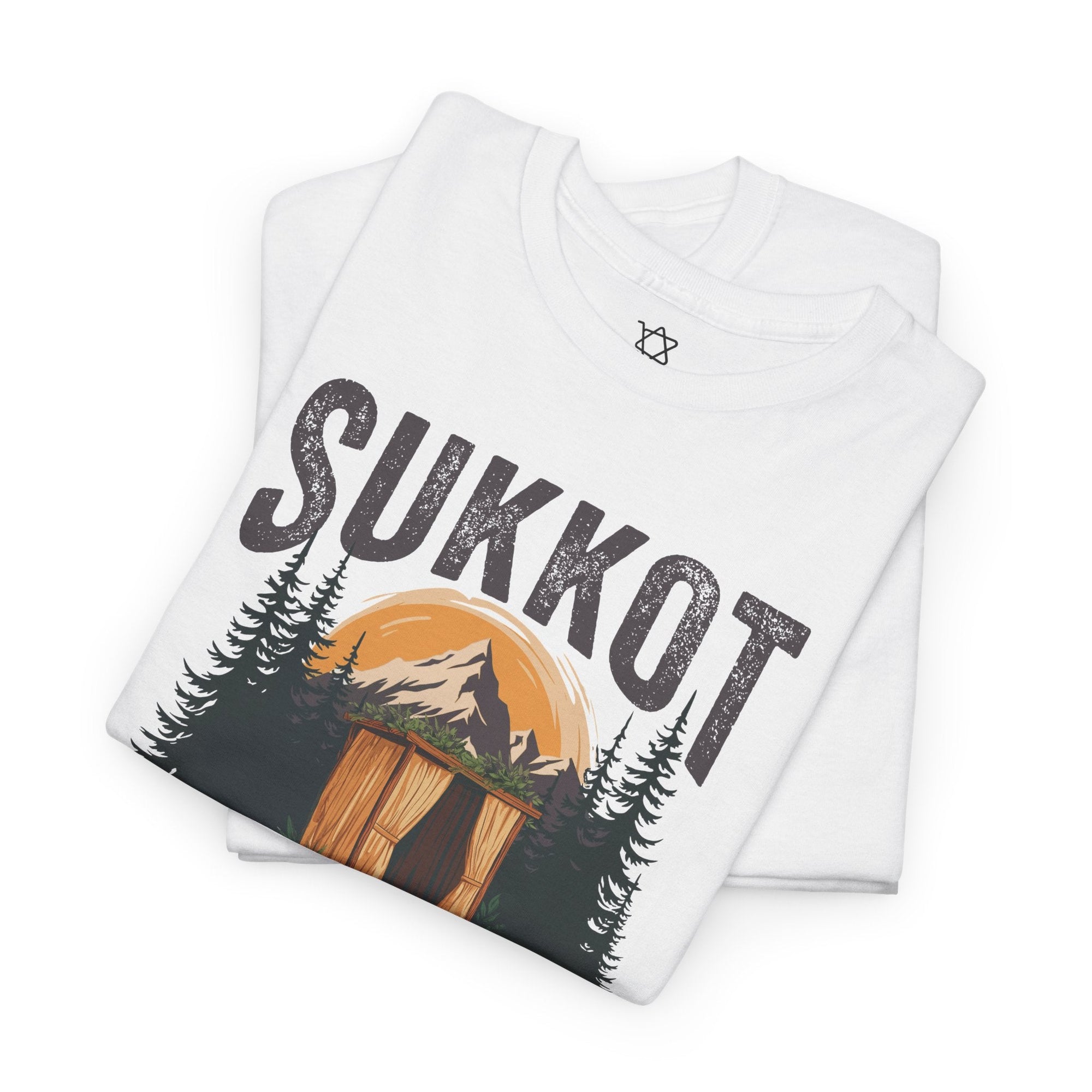 Sukkot In Tents T-Shirt - Shop Israel