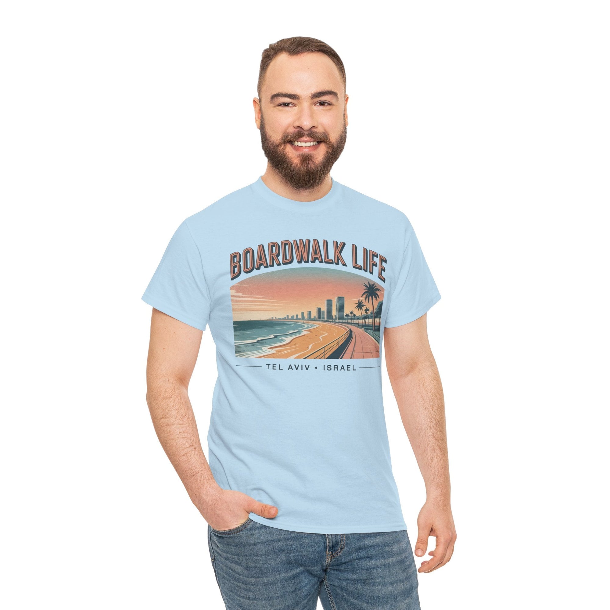 Tel Aviv Boardwalk T-Shirt - Shop Israel