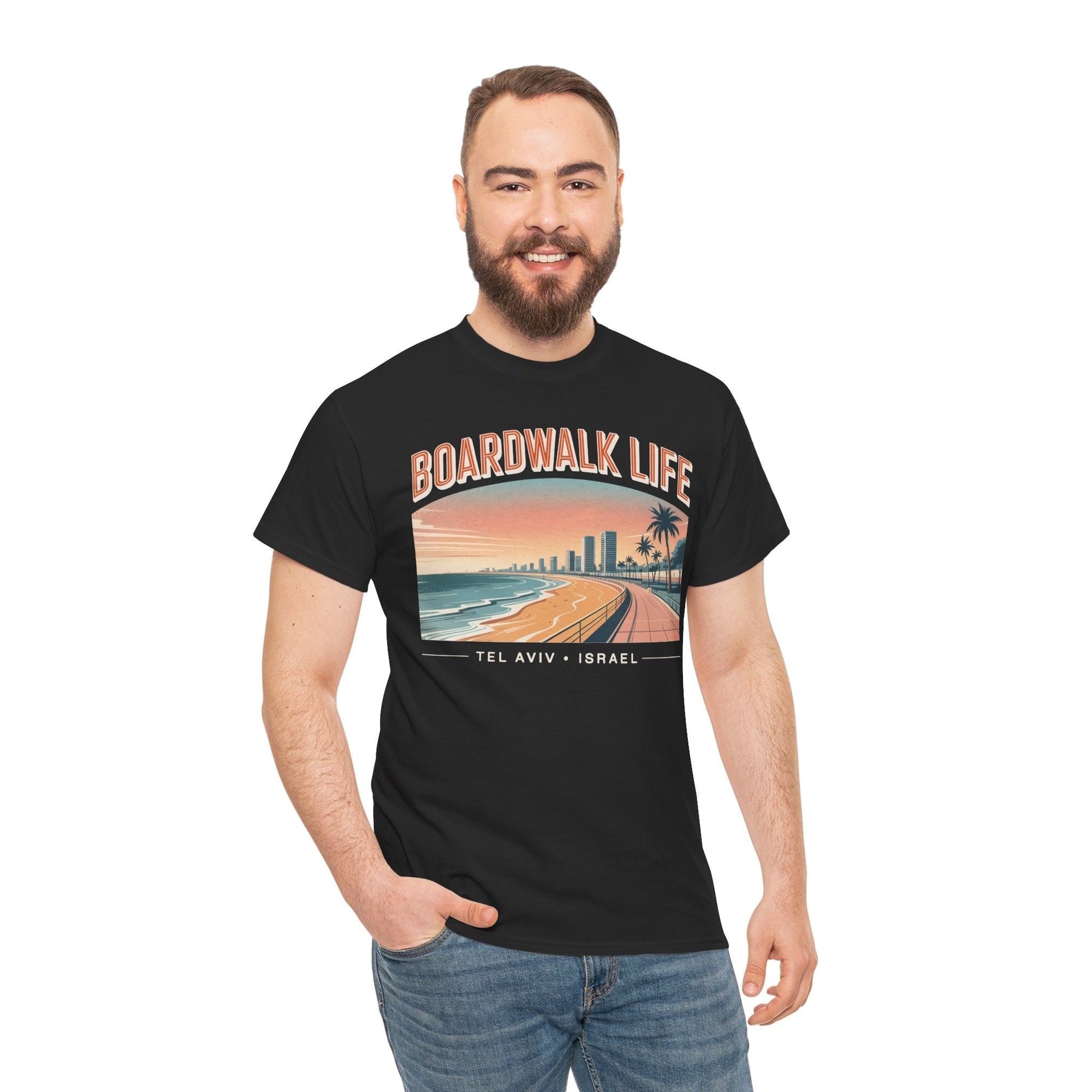 Tel Aviv Boardwalk T-Shirt - Shop Israel