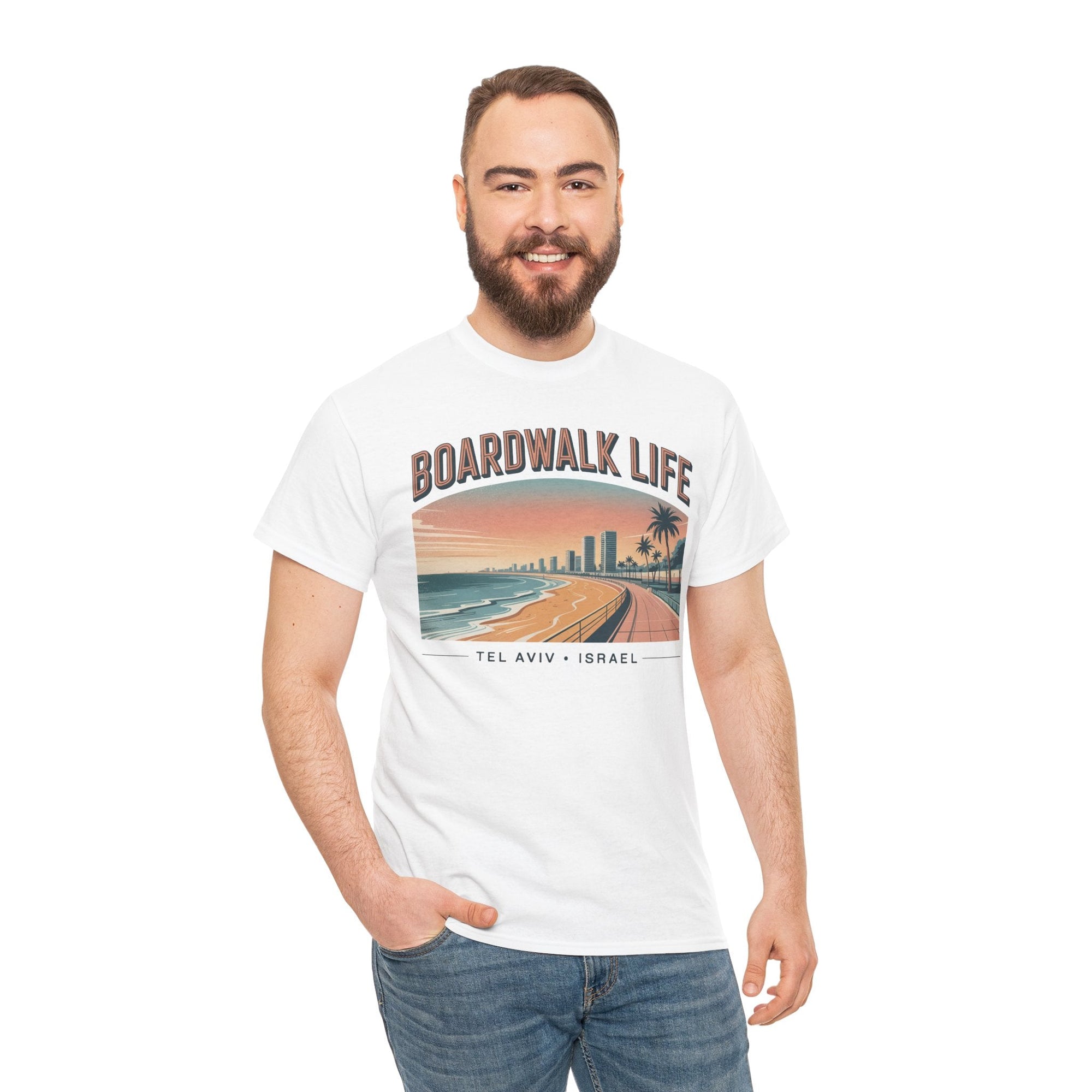 Tel Aviv Boardwalk T-Shirt - Shop Israel