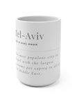 Tel-Aviv Definition Mug - Shop Israel