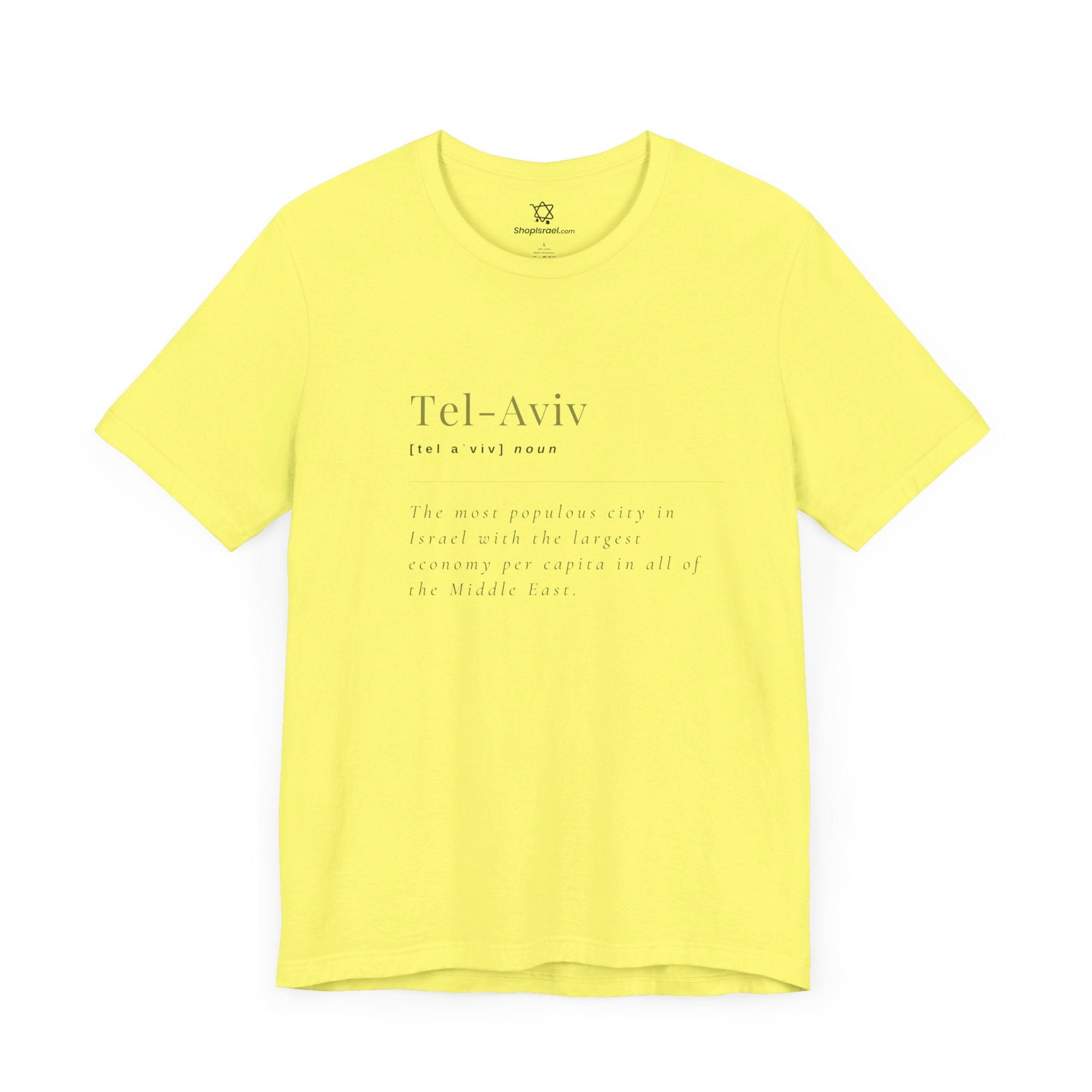 Tel - Aviv Definition T - Shirt - Shop Israel