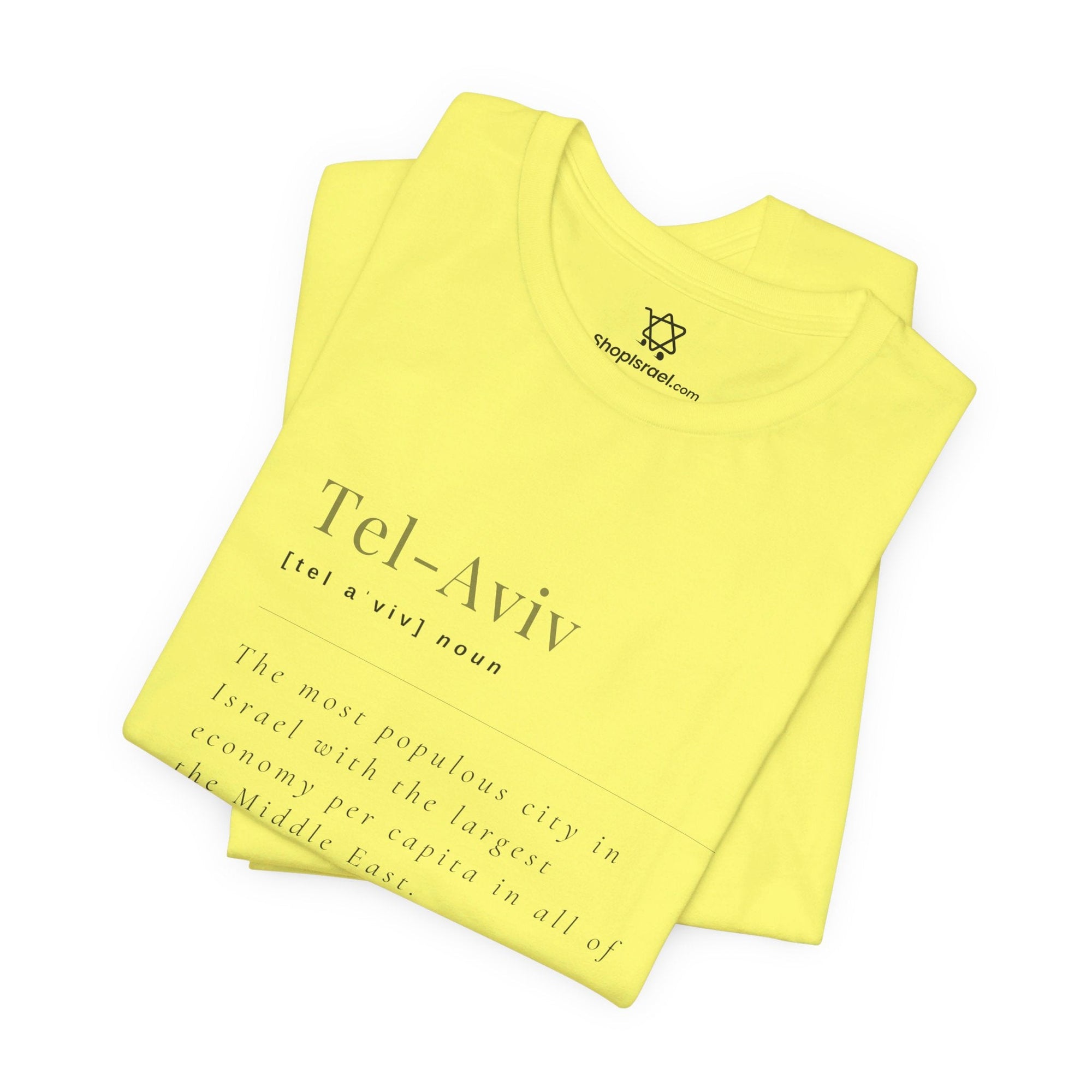 Tel - Aviv Definition T - Shirt - Shop Israel