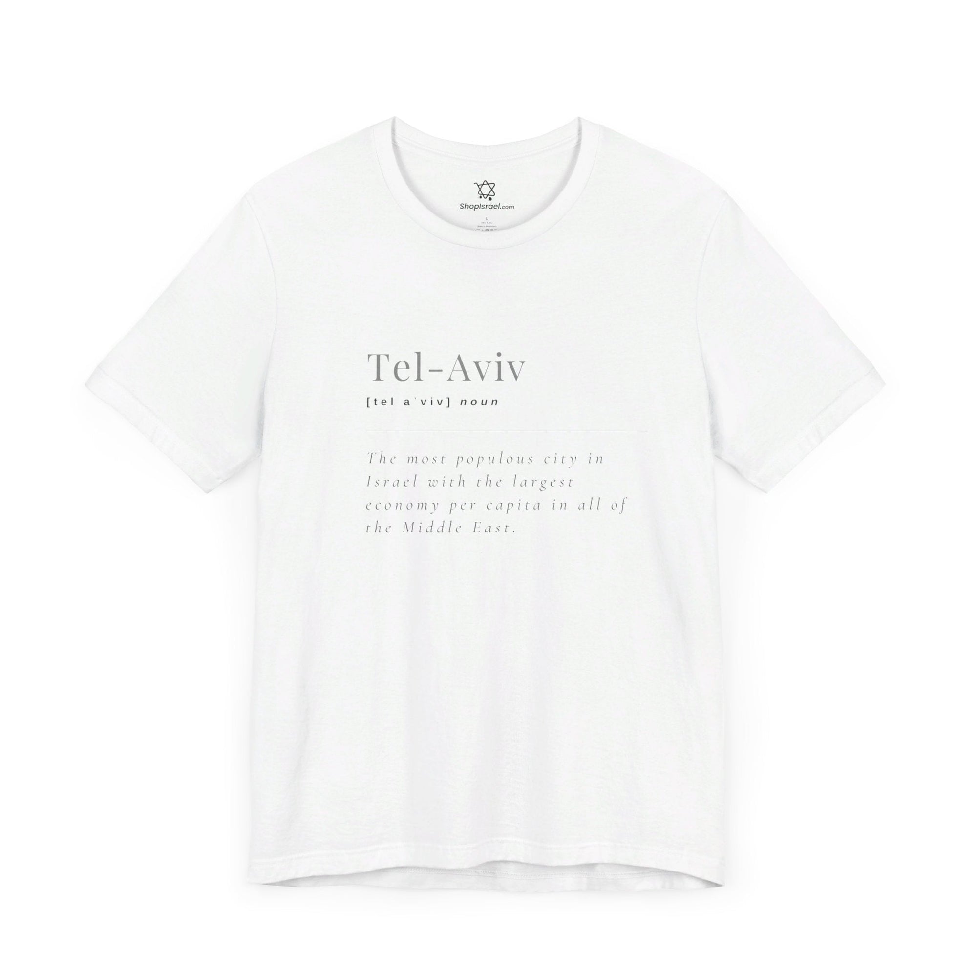 Tel - Aviv Definition T - Shirt - Shop Israel