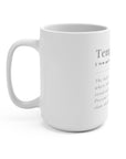 Temple Mount Definition Mug - Shop Israel