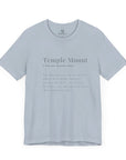 Temple Mount Definition T - Shirt - Shop Israel