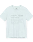 Temple Mount Definition T - Shirt - Shop Israel