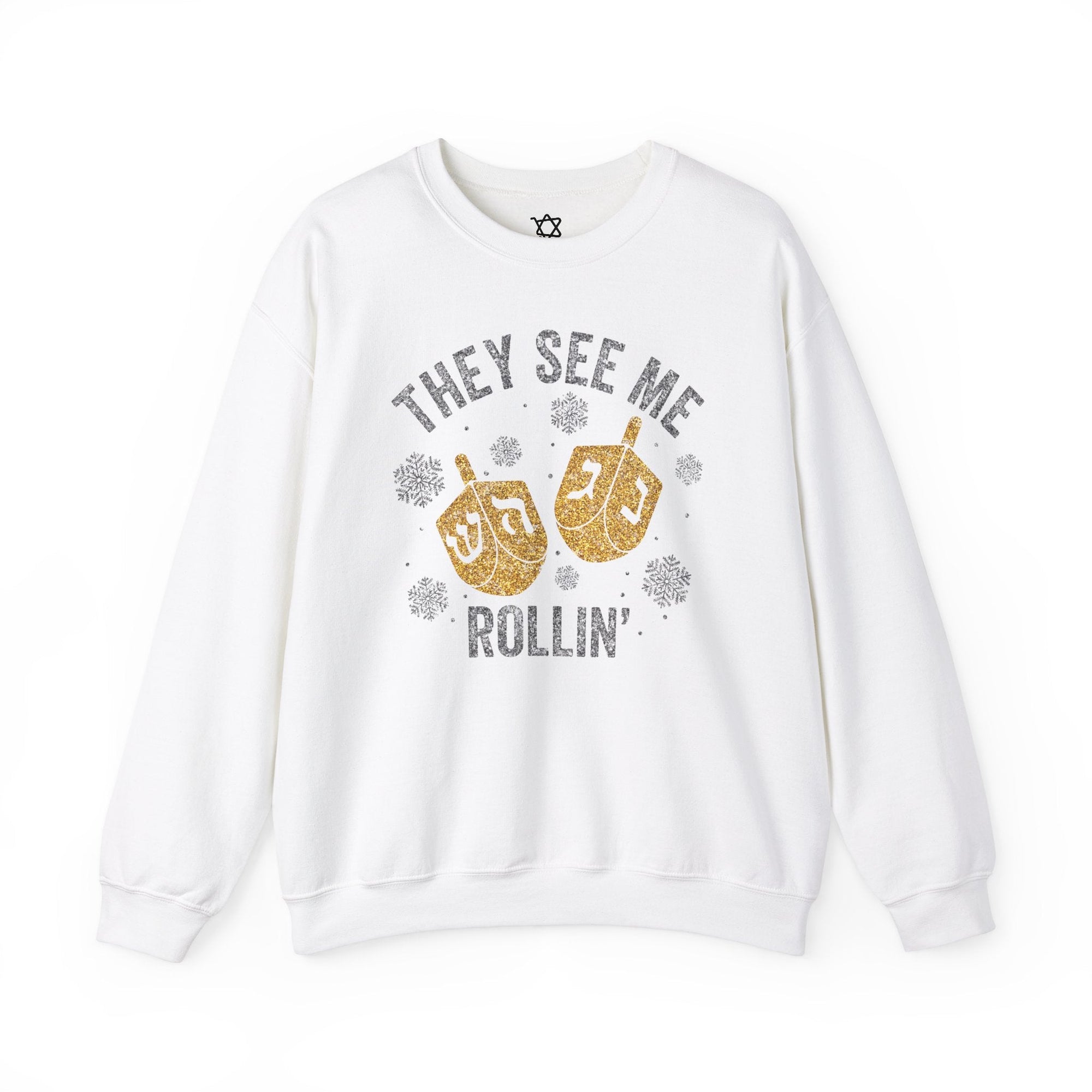 They See Me Rollin' Ugly Hanukkah Sweater - Shop Israel