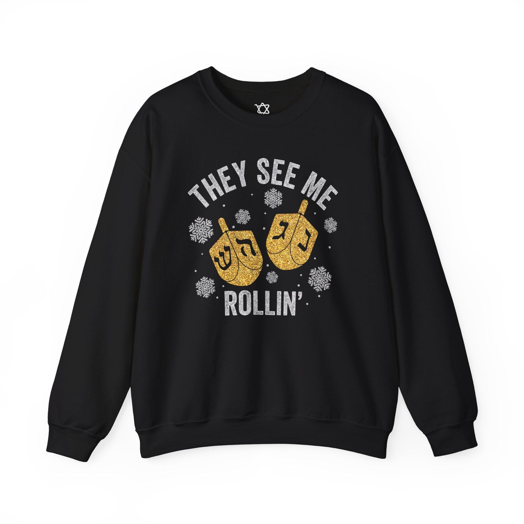 They See Me Rollin' Ugly Hanukkah Sweater - Shop Israel