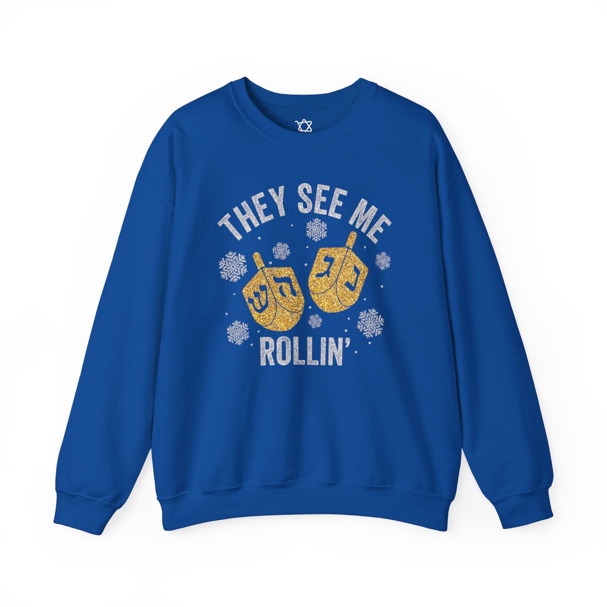 They See Me Rollin' Ugly Hanukkah Sweater - Shop Israel