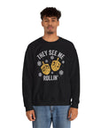 They See Me Rollin' Ugly Hanukkah Sweater - Shop Israel