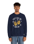 They See Me Rollin' Ugly Hanukkah Sweater - Shop Israel