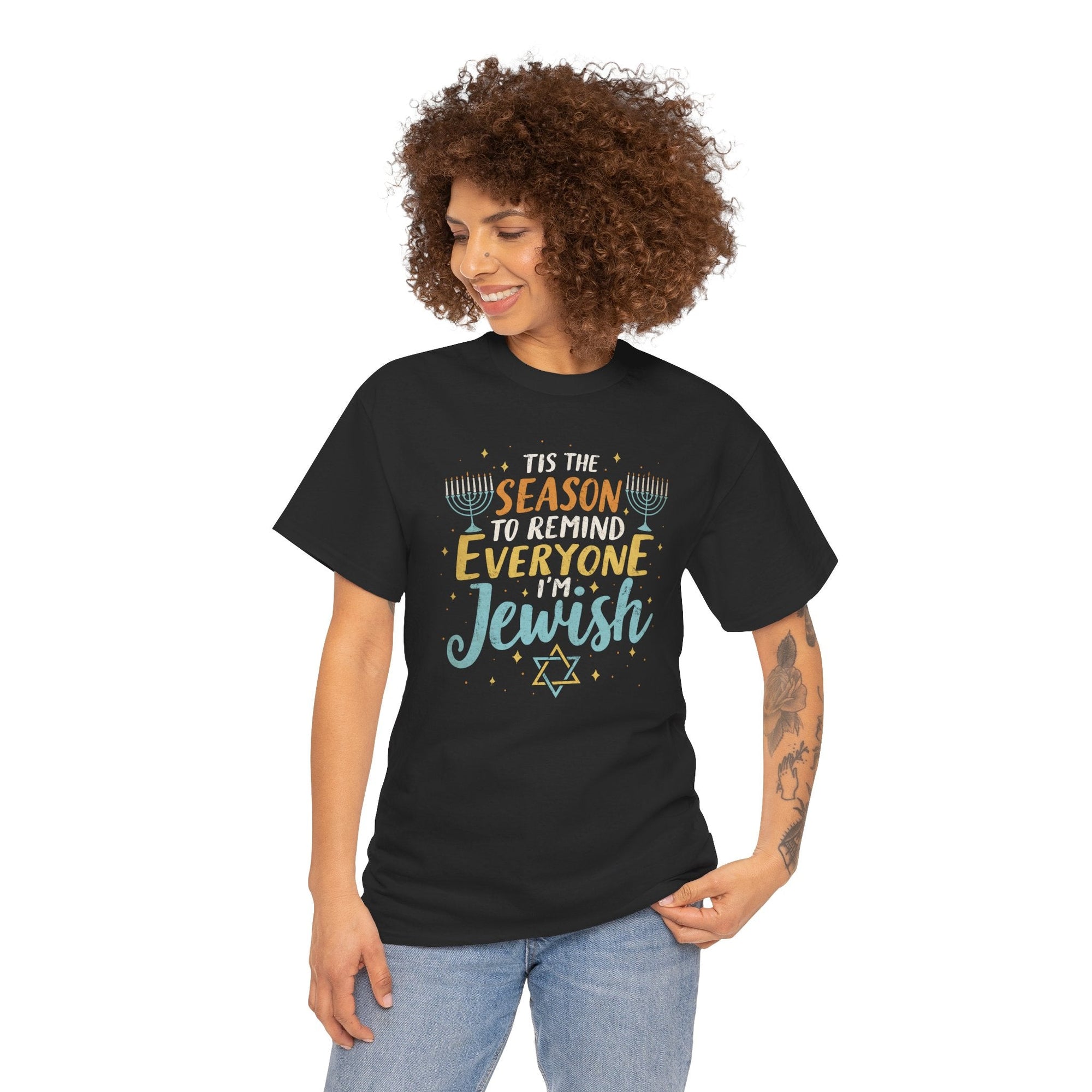 Tis The Season Hanukkah T-Shirt - Shop Israel