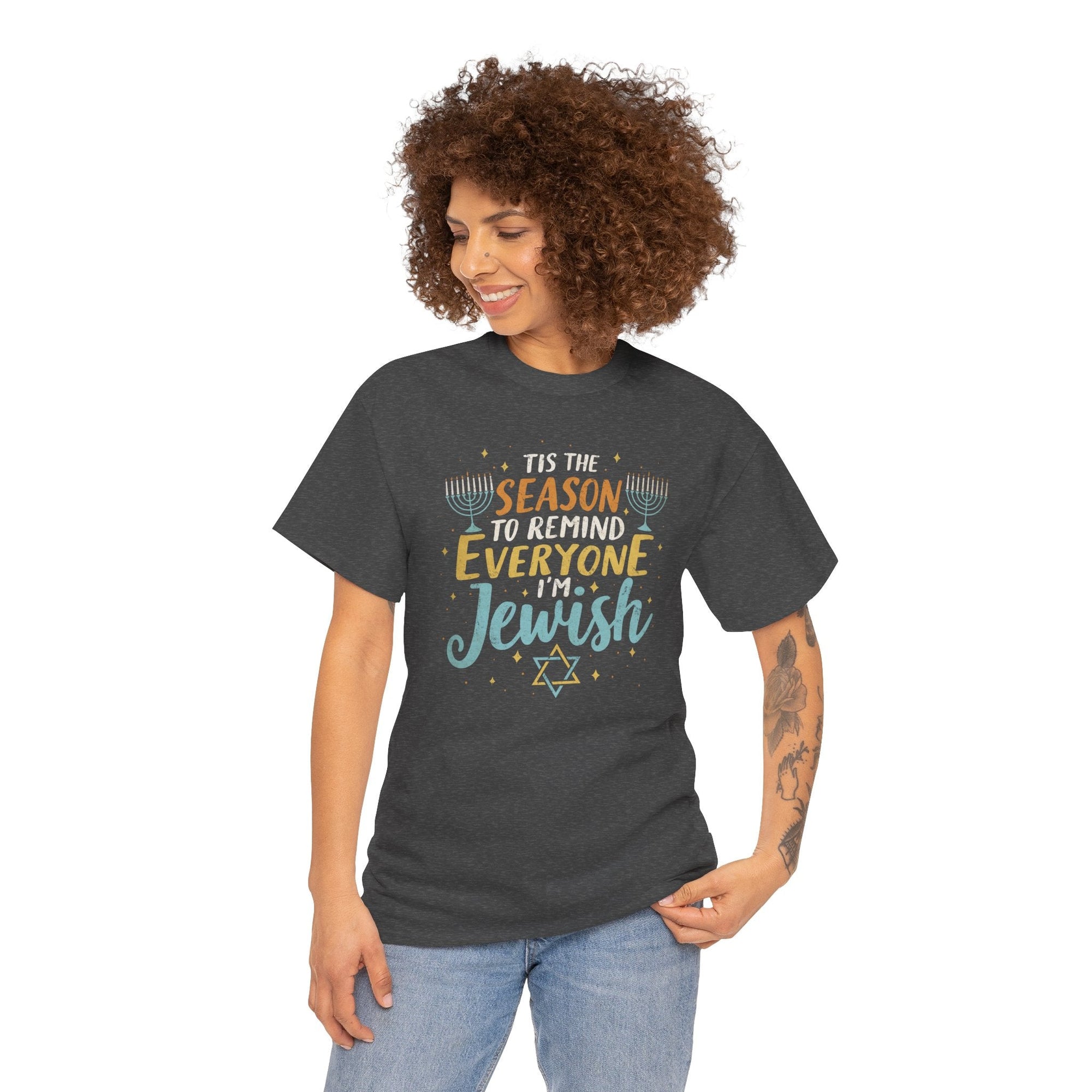 Tis The Season Hanukkah T-Shirt - Shop Israel