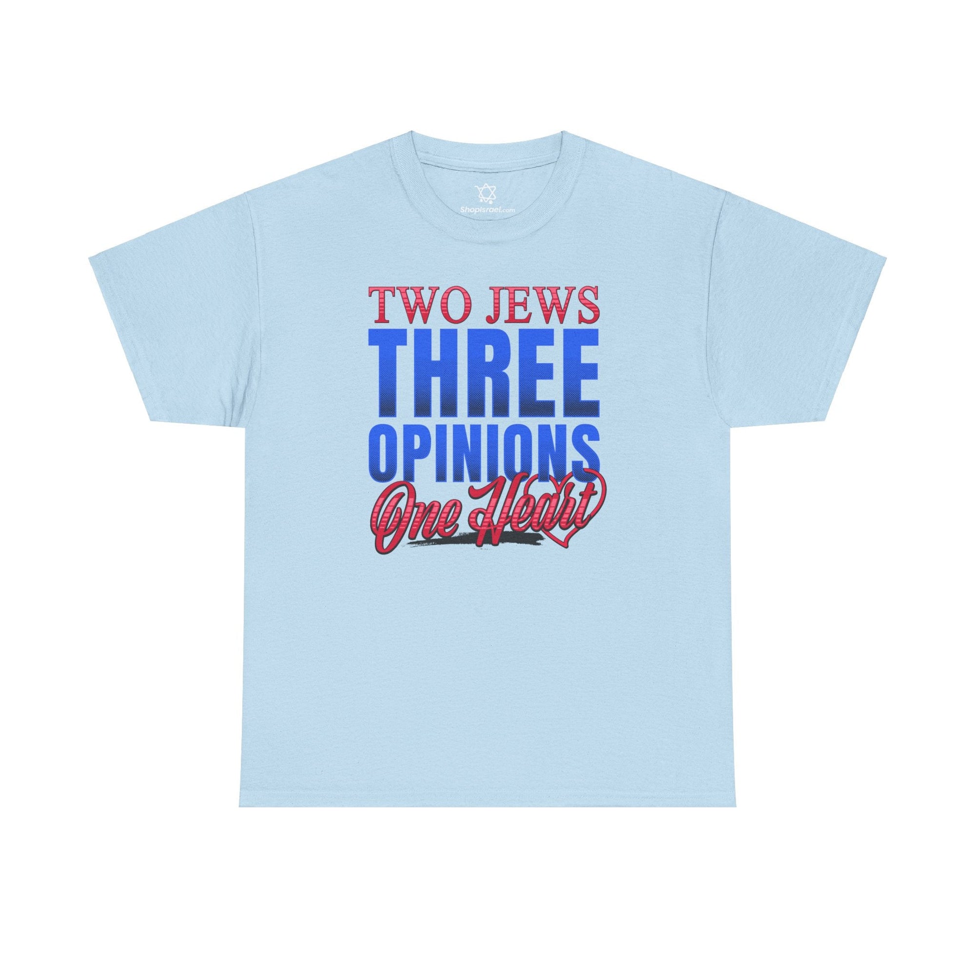 Two Jews Three Opinions T-Shirt - Shop Israel