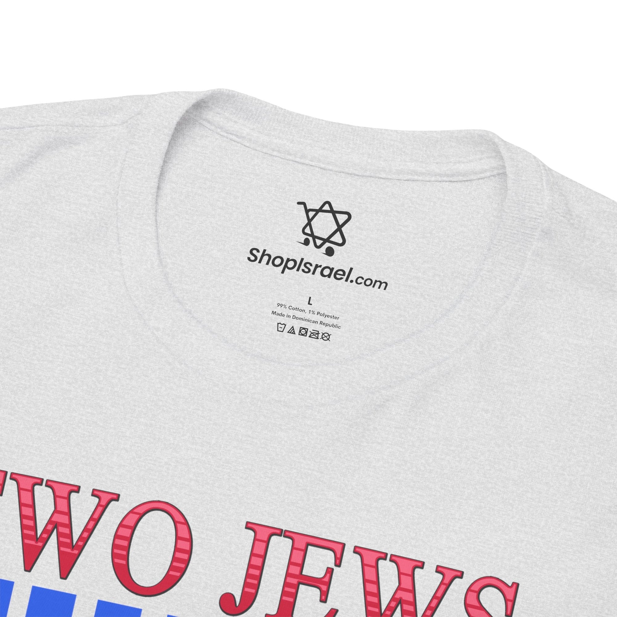 Two Jews Three Opinions T-Shirt - Shop Israel