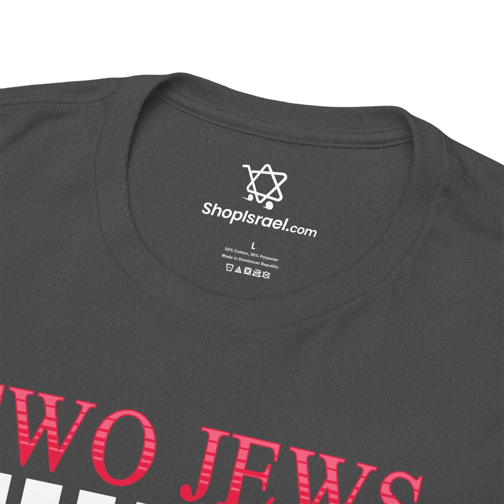 Two Jews Three Opinions T-Shirt - Shop Israel