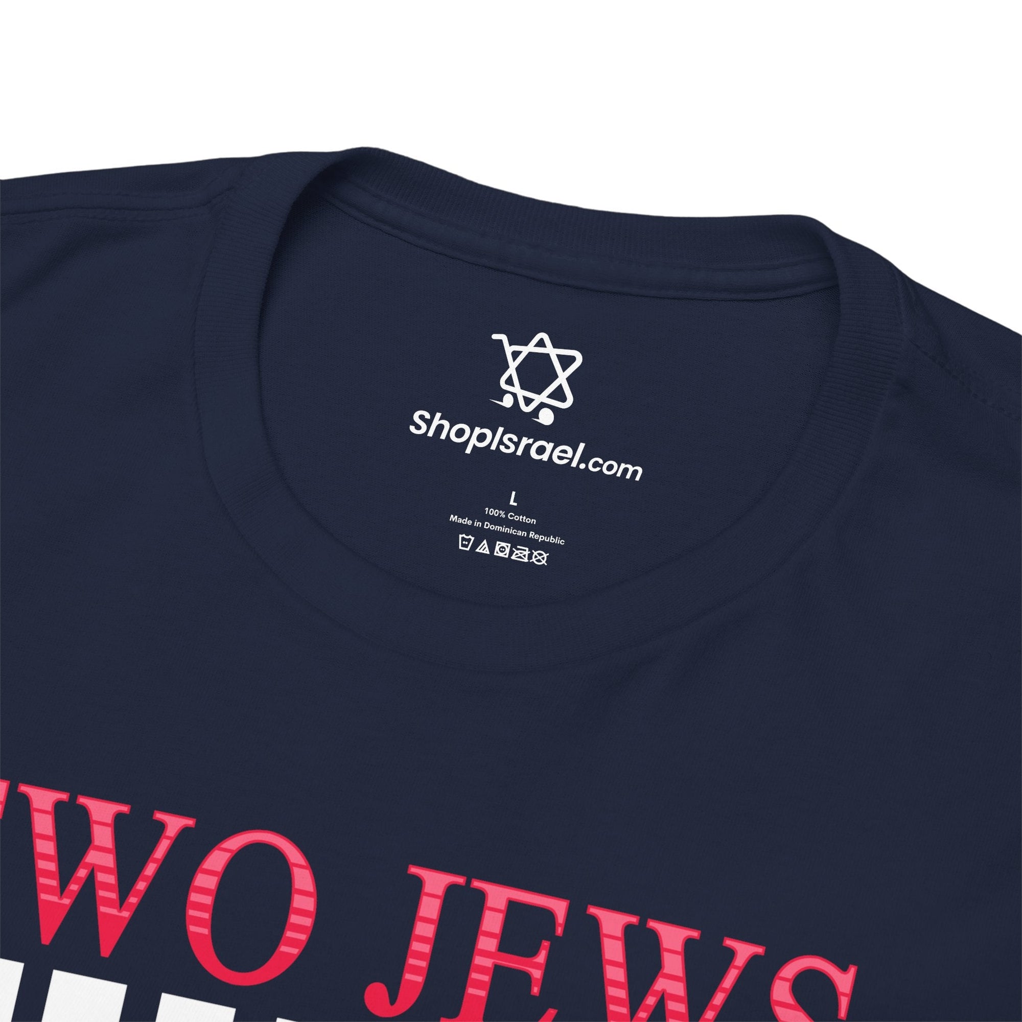 Two Jews Three Opinions T-Shirt - Shop Israel