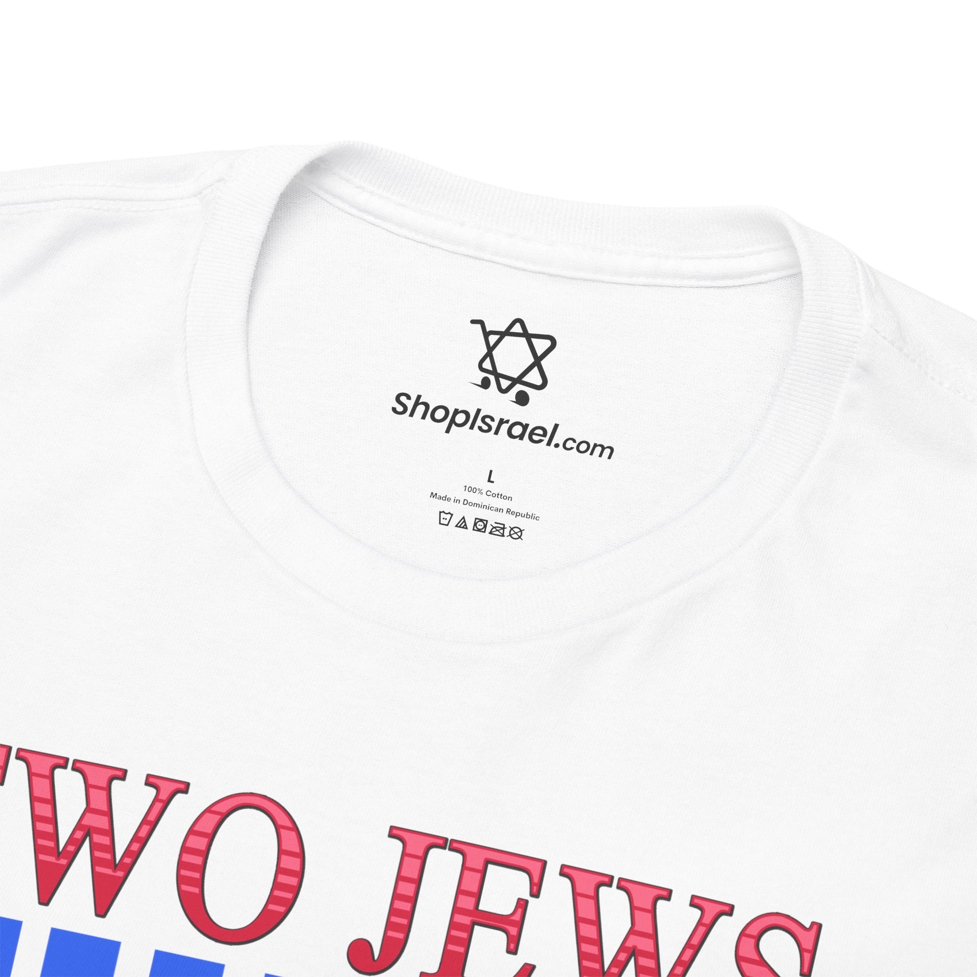 Two Jews Three Opinions T-Shirt - Shop Israel