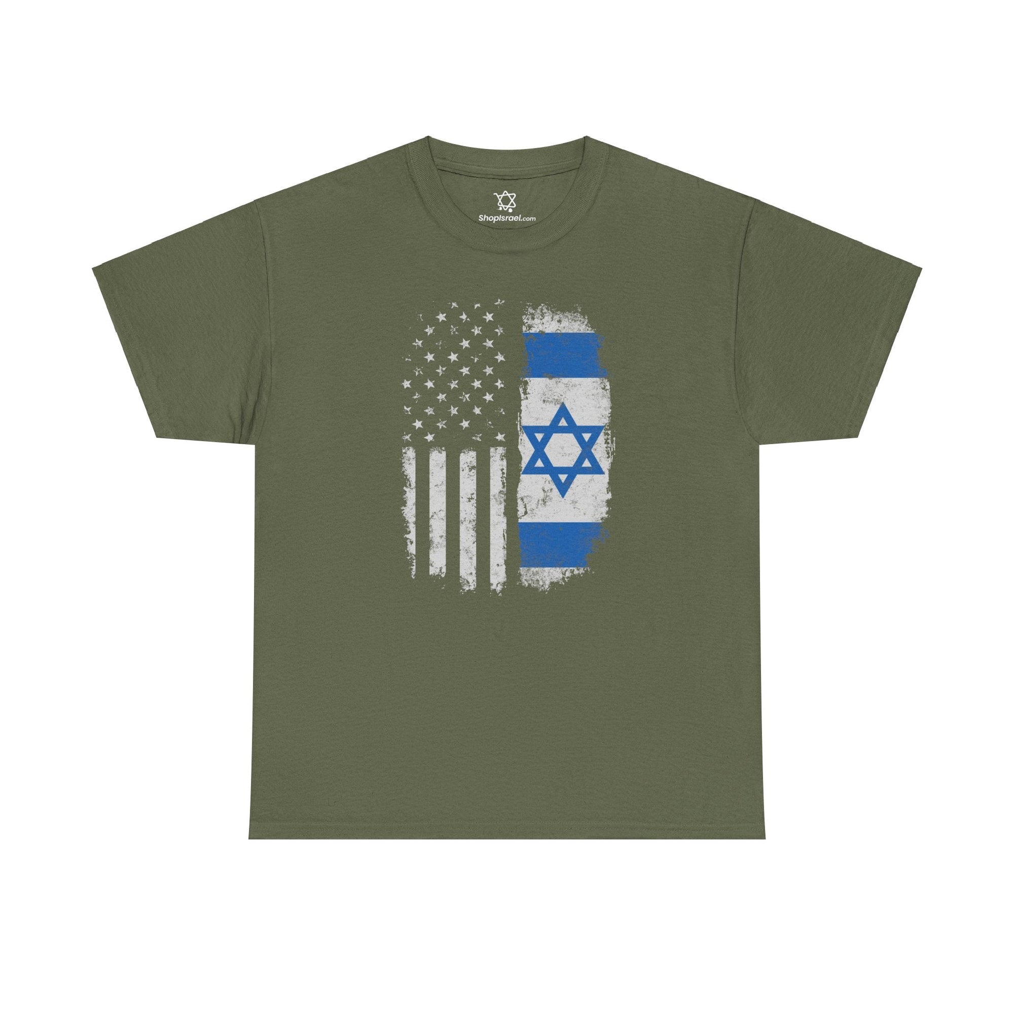 USA Israel Flag T-Shirt - Shop Israel