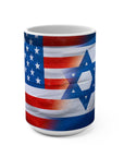 USA & Israel Mug - Shop Israel