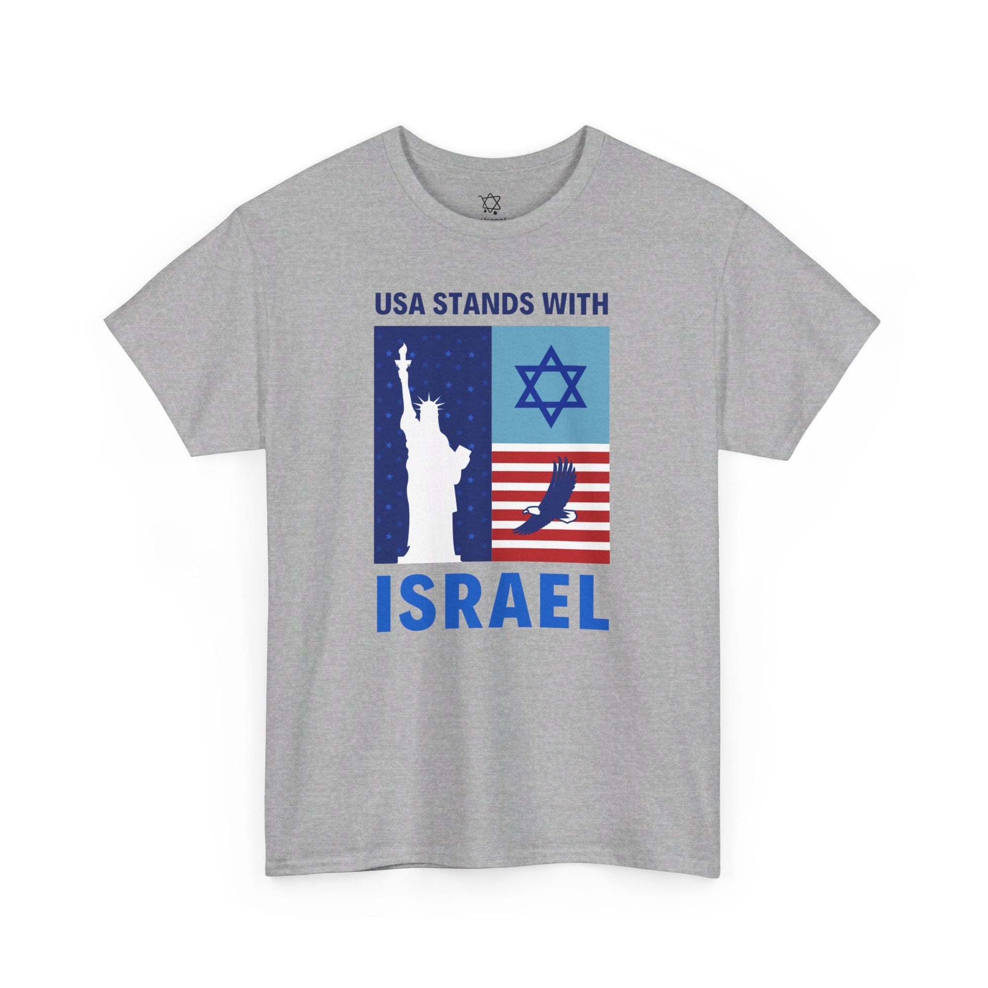 USA Stands with Israel T - Shirt - Shop Israel