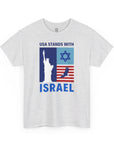 USA Stands with Israel T - Shirt - Shop Israel