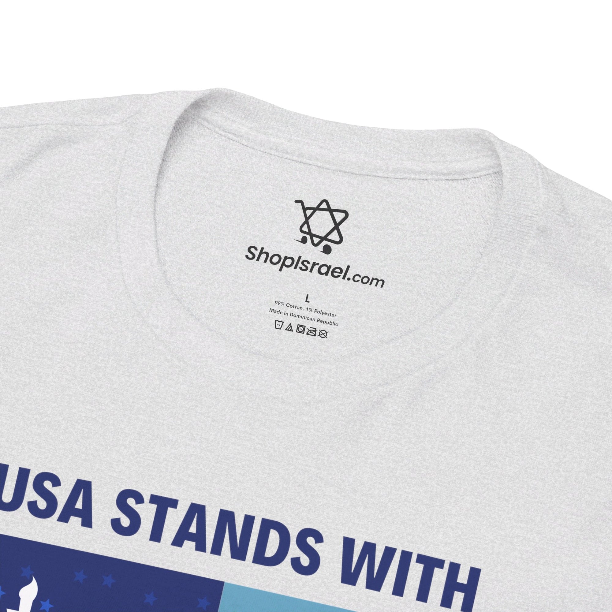 USA Stands with Israel T - Shirt - Shop Israel