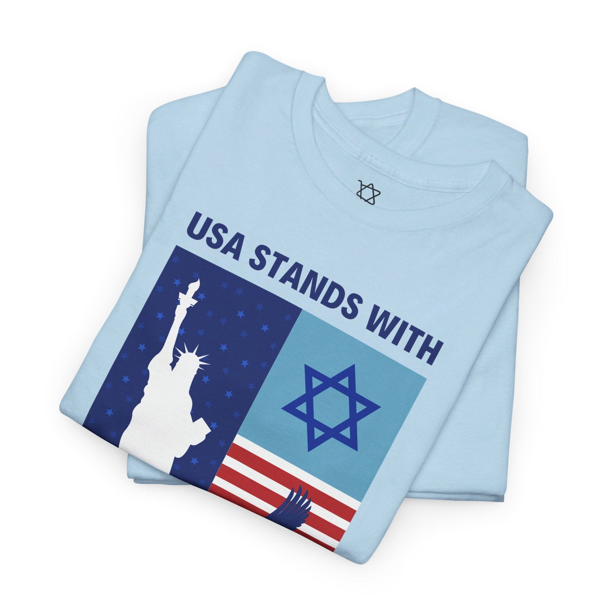 USA Stands with Israel T - Shirt - Shop Israel