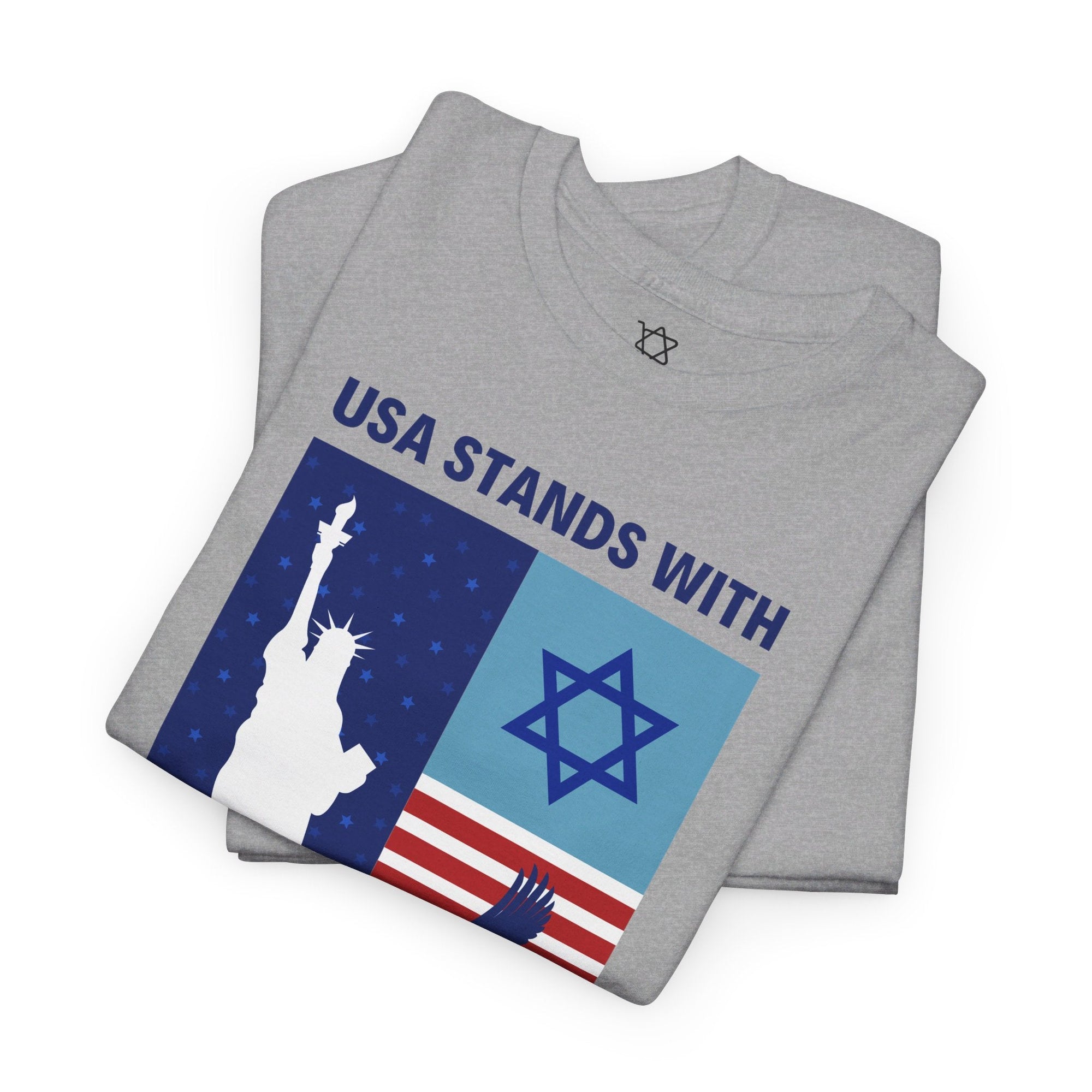 USA Stands with Israel T - Shirt - Shop Israel