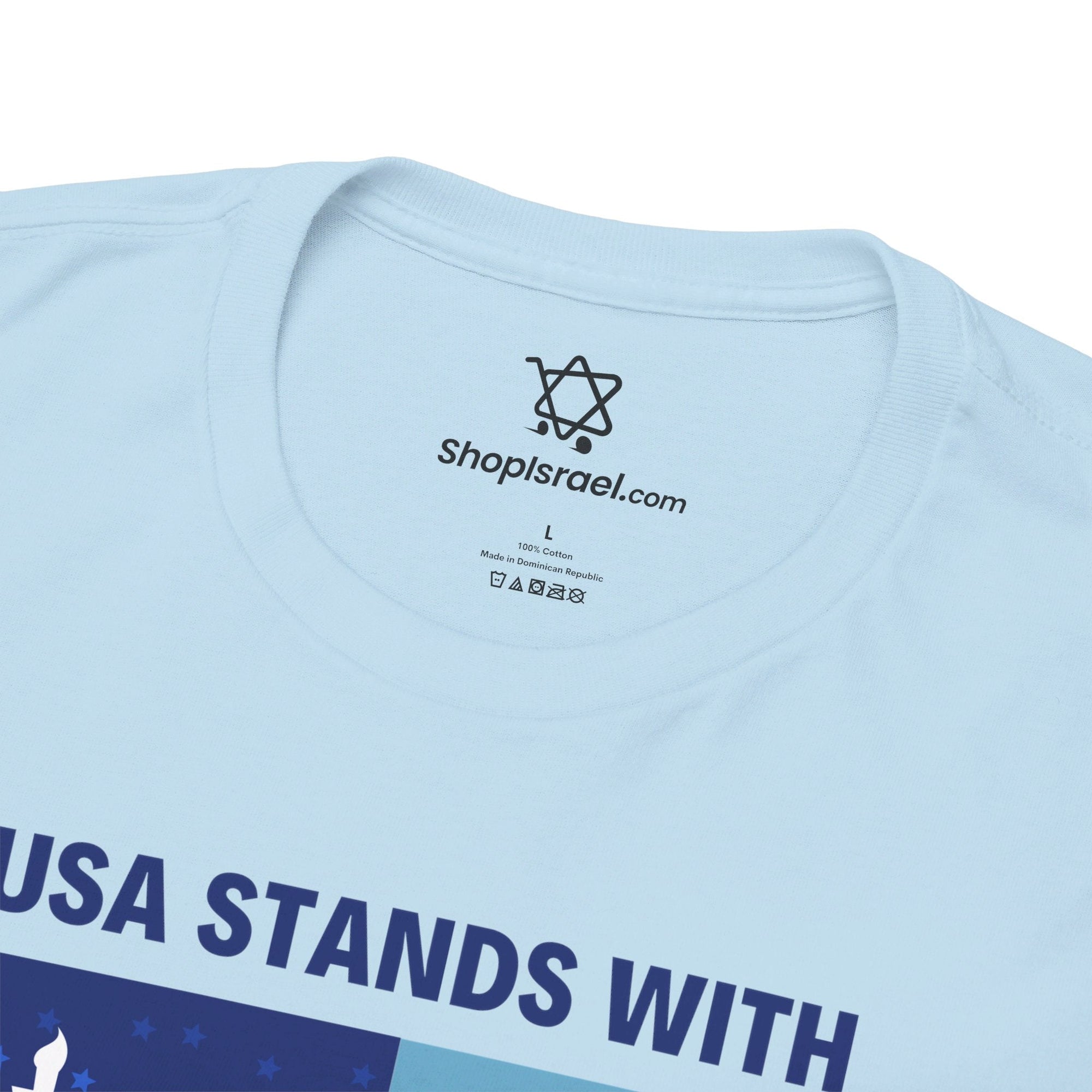 USA Stands with Israel T - Shirt - Shop Israel