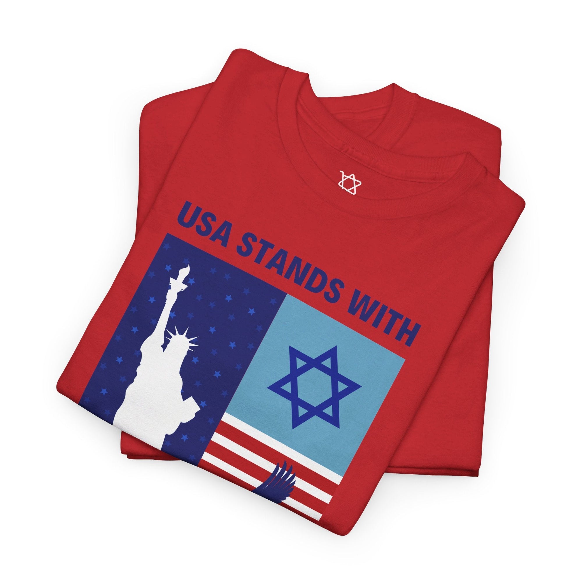 USA Stands with Israel T - Shirt - Shop Israel