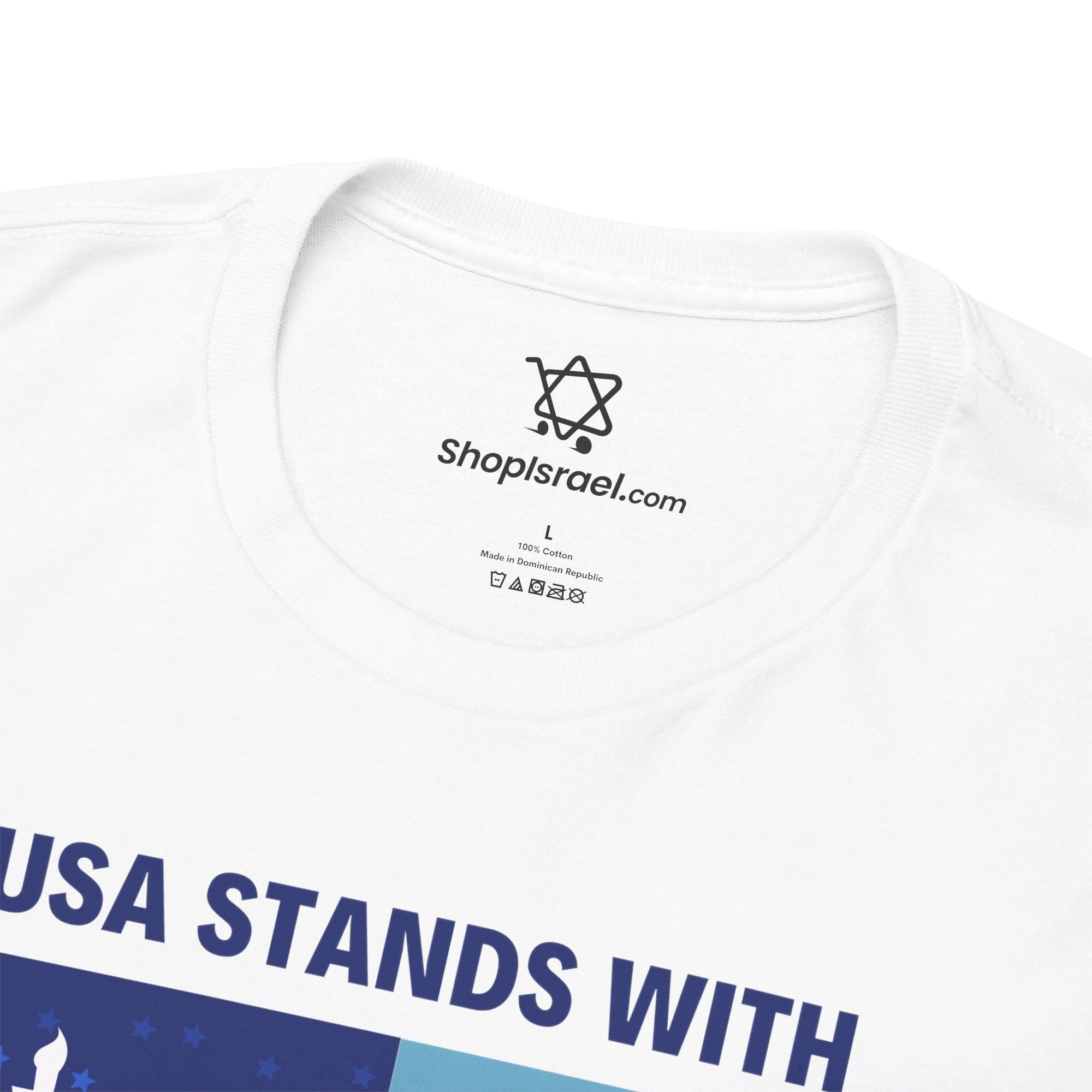 USA Stands with Israel T - Shirt - Shop Israel