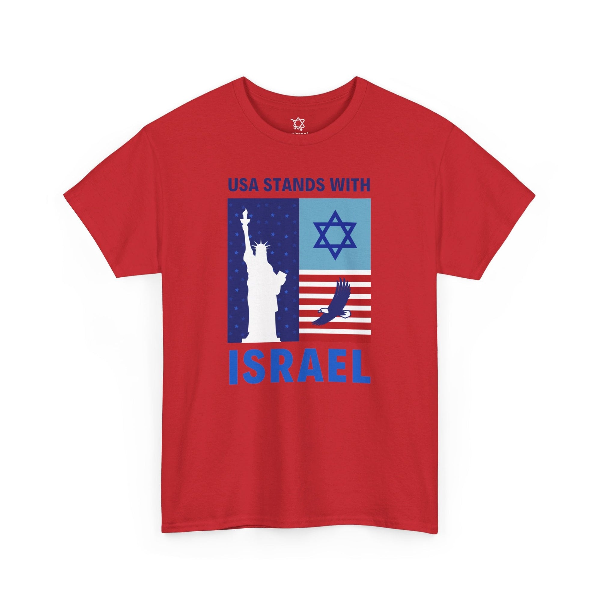 USA Stands with Israel T - Shirt - Shop Israel