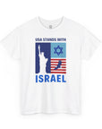 USA Stands with Israel T - Shirt - Shop Israel