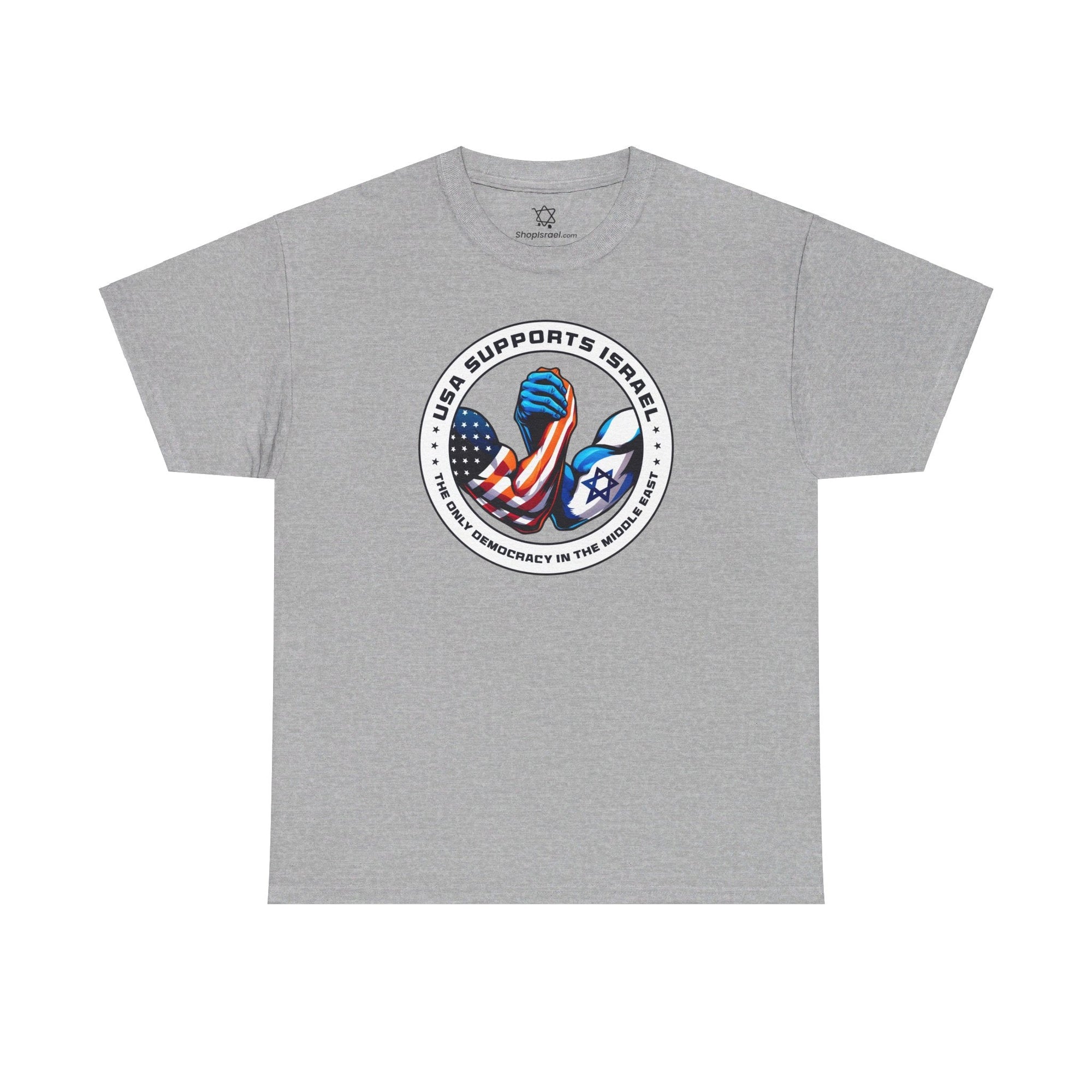 USA Supports Israel T - Shirt - Shop Israel