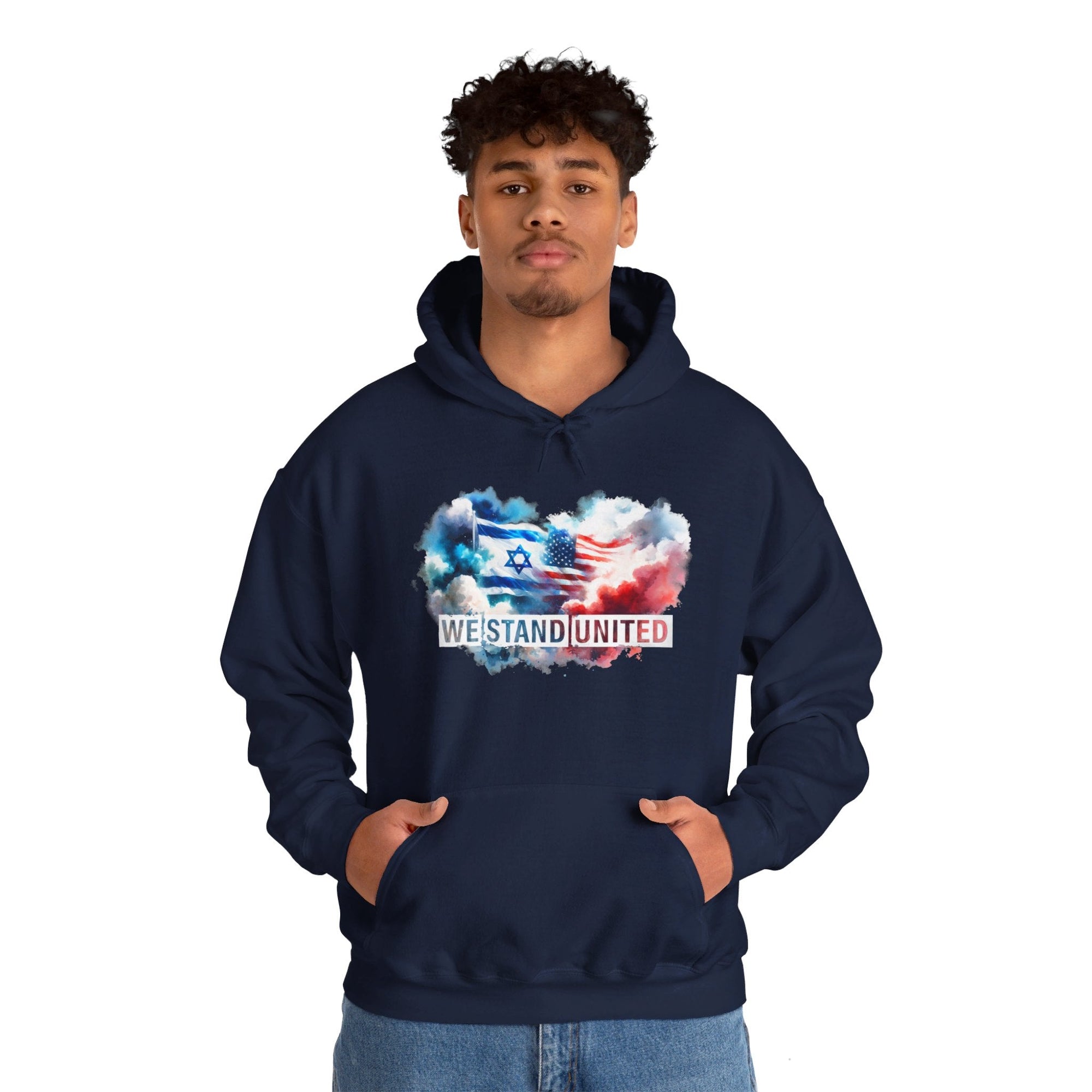 We Stand United Hoodie - Shop Israel