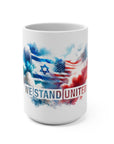 We Stand United Mug - Shop Israel