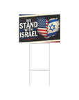 "We Stand With Israel" Lawn Sign - Shop Israel