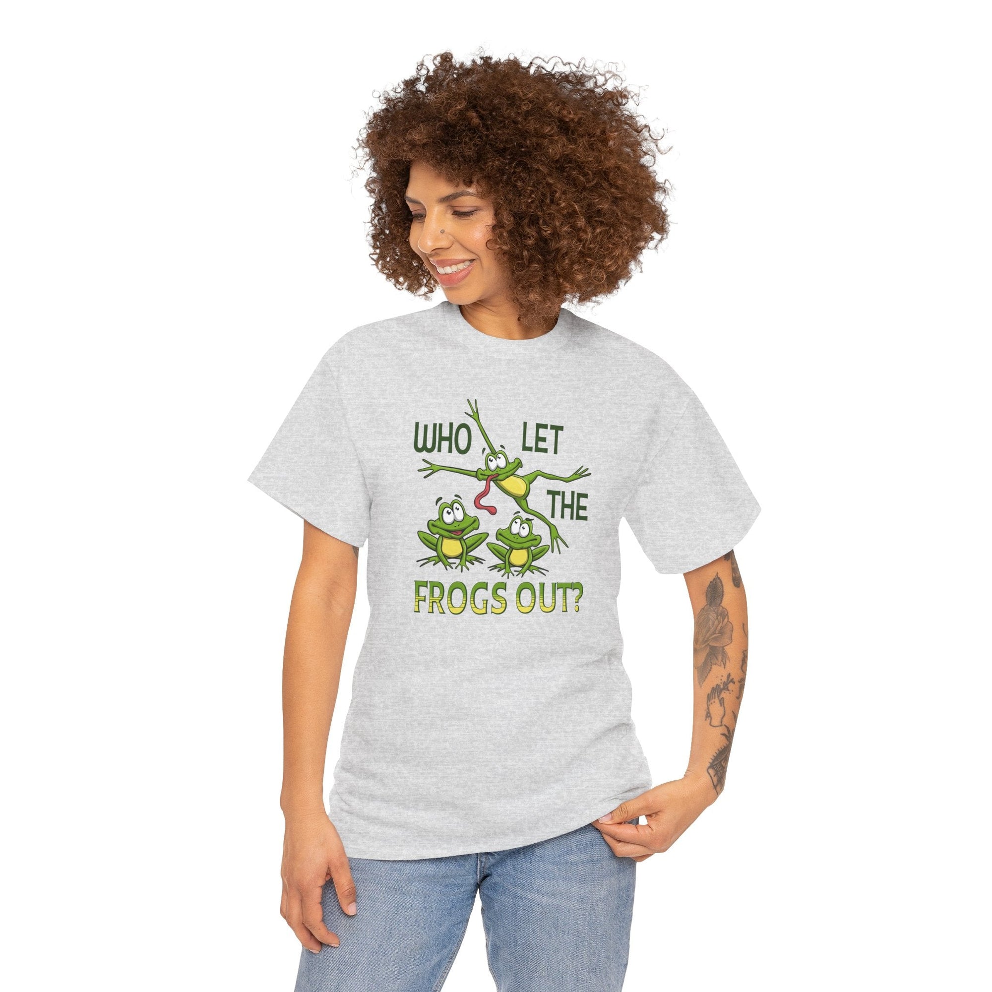 Who Let The Frogs Out T-Shirt - Shop Israel