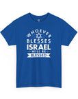 Whoever Blesses Israel T-Shirt - Shop Israel