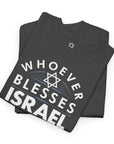 Whoever Blesses Israel T-Shirt - Shop Israel