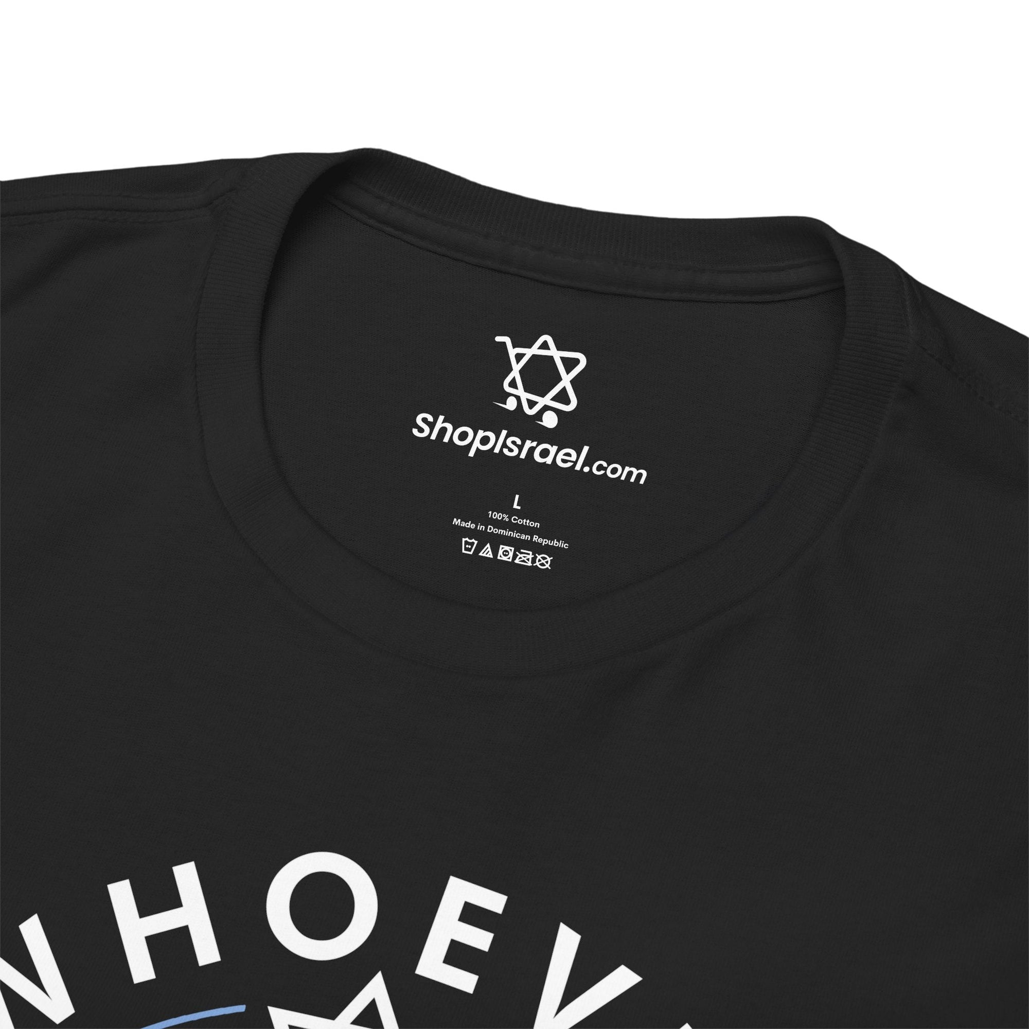 Whoever Blesses Israel T-Shirt - Shop Israel