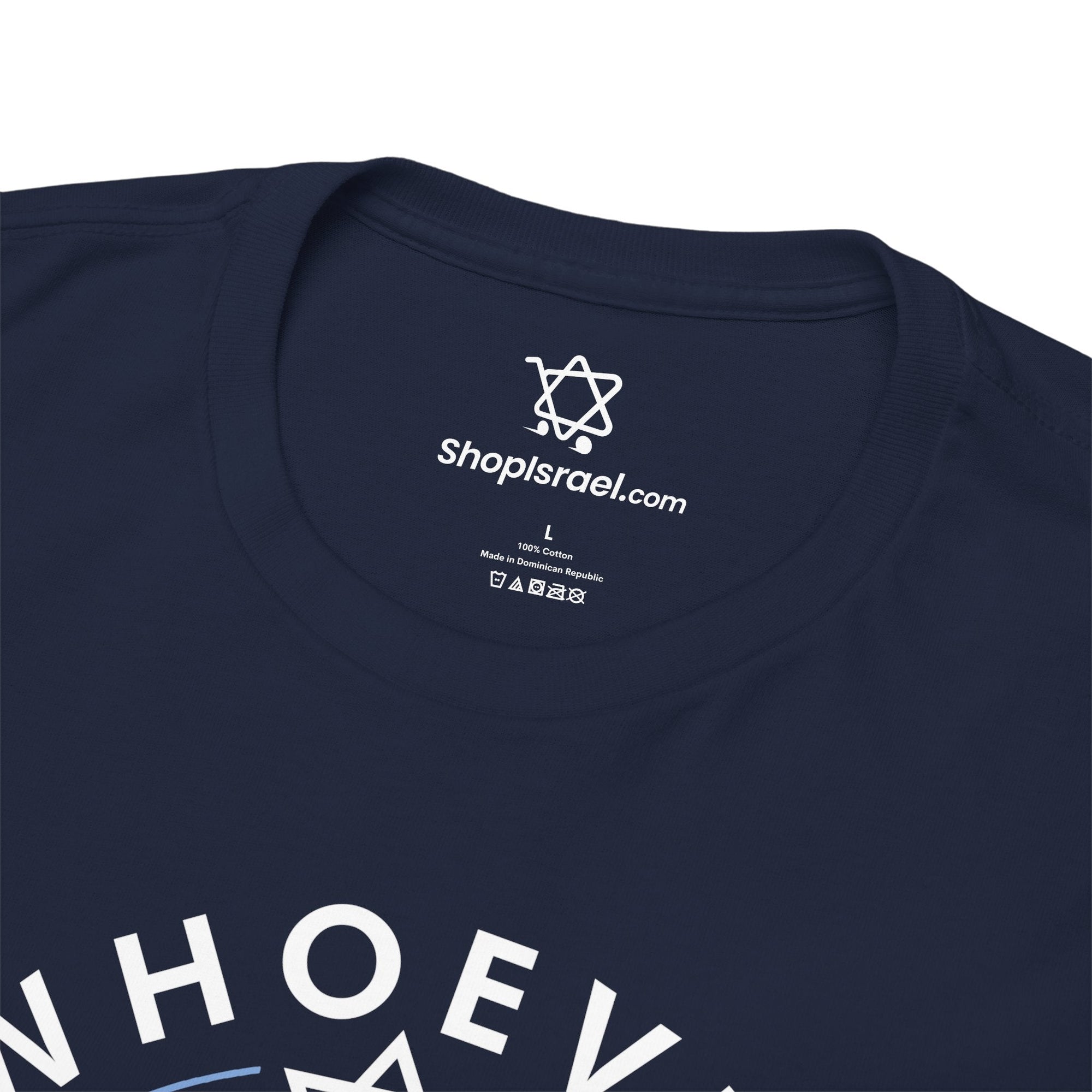 Whoever Blesses Israel T-Shirt - Shop Israel