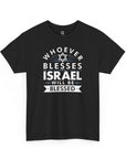 Whoever Blesses Israel T-Shirt - Shop Israel