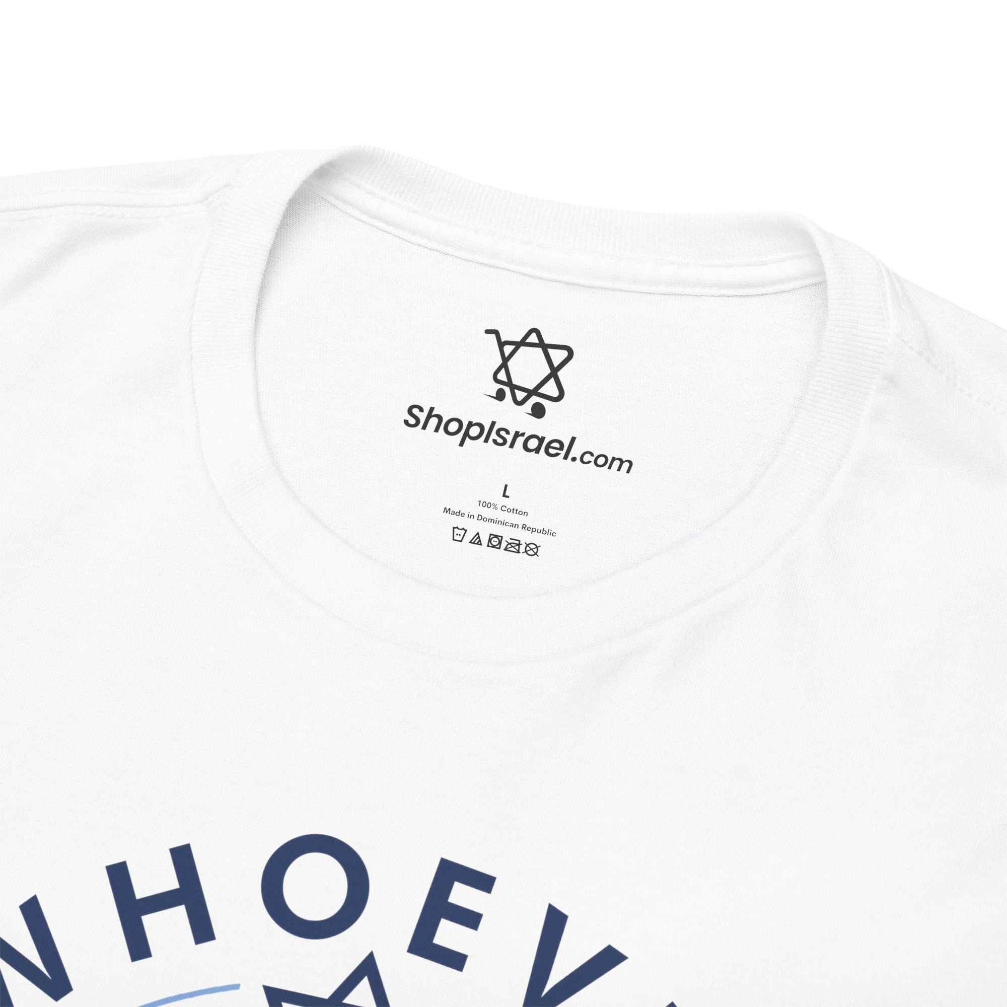 Whoever Blesses Israel T-Shirt - Shop Israel