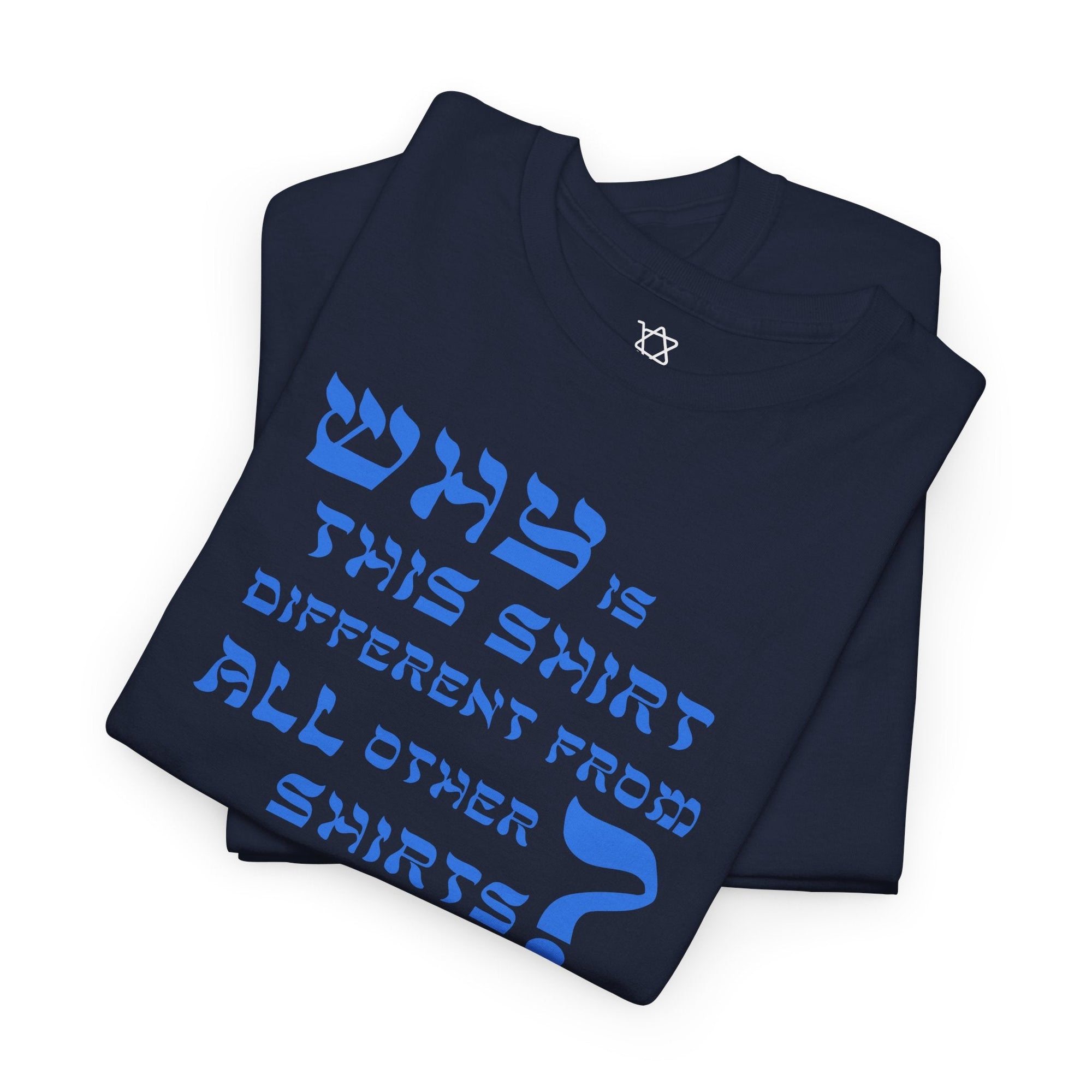 Why is This Shirt Different Passover T-Shirt - Shop Israel