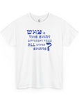 Why is This Shirt Different Passover T-Shirt - Shop Israel