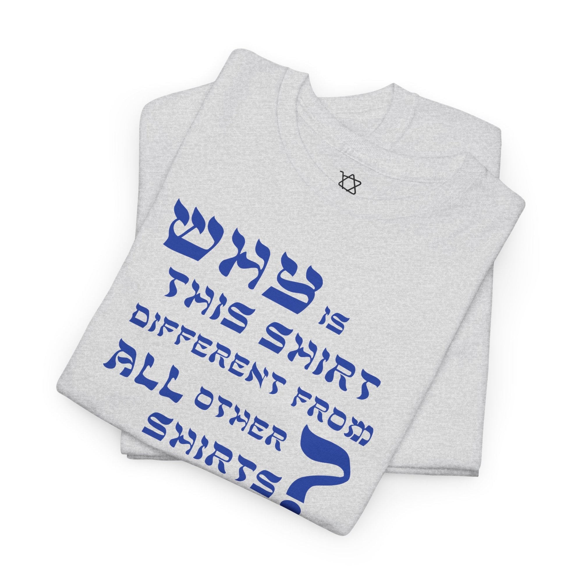 Why is This Shirt Different Passover T-Shirt - Shop Israel